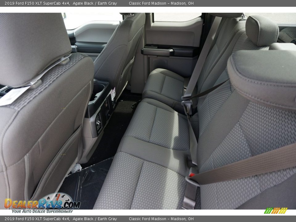 Rear Seat of 2019 Ford F150 XLT SuperCab 4x4 Photo #5