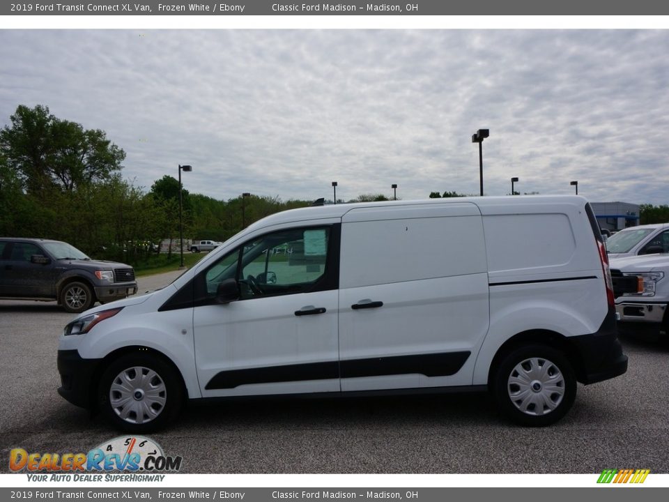2019 Ford Transit Connect XL Van Frozen White / Ebony Photo #2