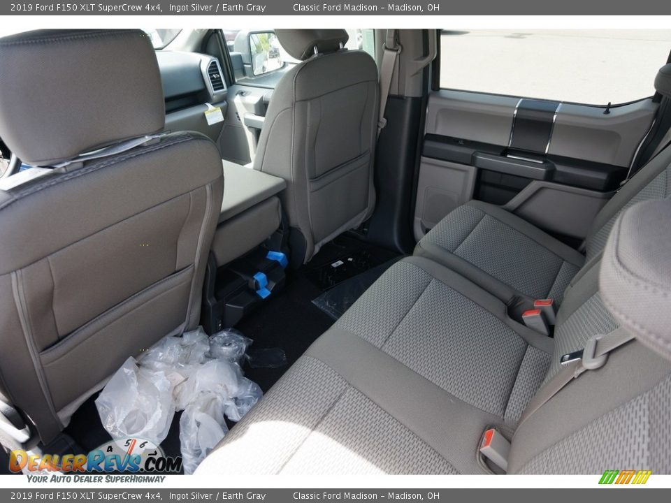 2019 Ford F150 XLT SuperCrew 4x4 Ingot Silver / Earth Gray Photo #5