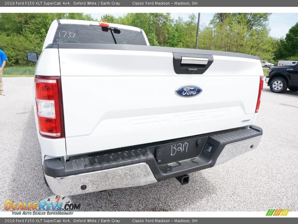 2019 Ford F150 XLT SuperCab 4x4 Oxford White / Earth Gray Photo #3