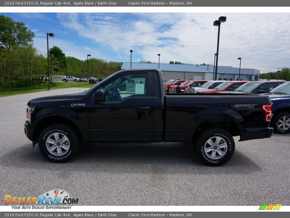 Agate Black 2019 Ford F150 XL Regular Cab 4x4 Photo #2