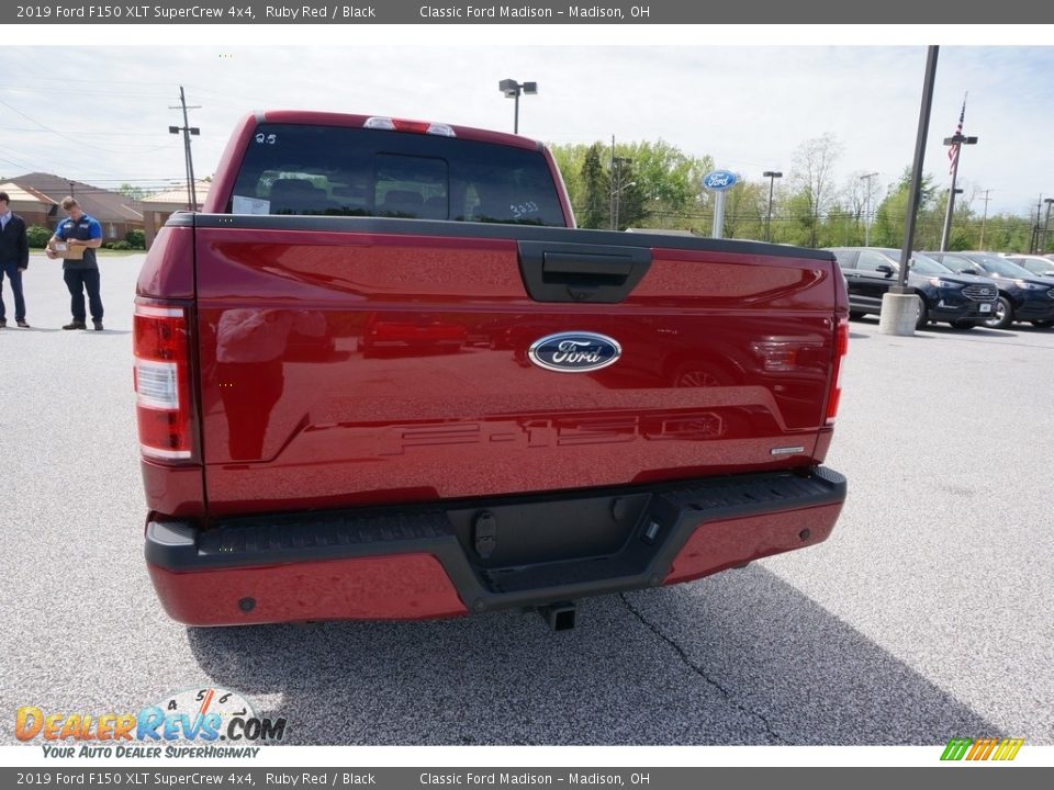 2019 Ford F150 XLT SuperCrew 4x4 Ruby Red / Black Photo #3