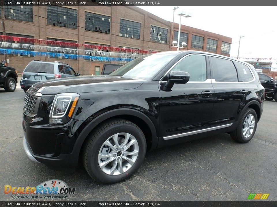 Front 3/4 View of 2020 Kia Telluride LX AWD Photo #7