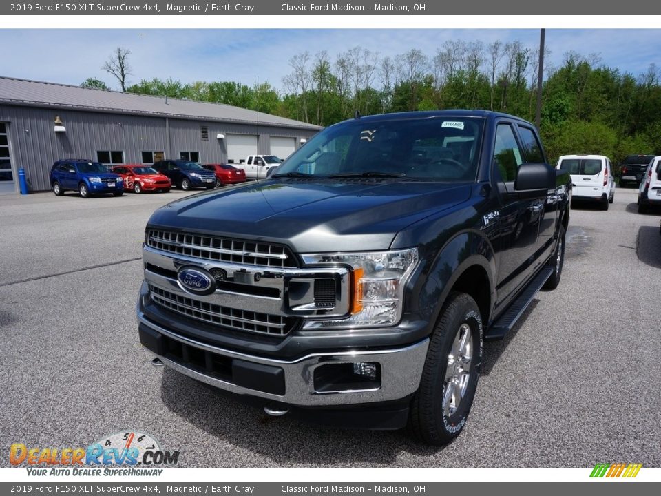 2019 Ford F150 XLT SuperCrew 4x4 Magnetic / Earth Gray Photo #1