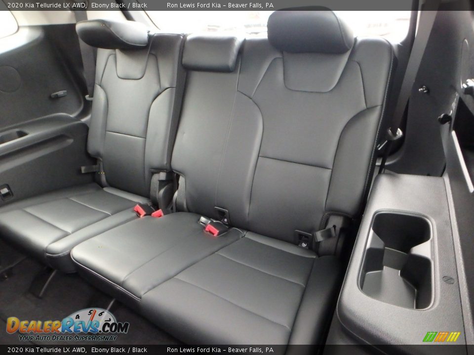 Rear Seat of 2020 Kia Telluride LX AWD Photo #13