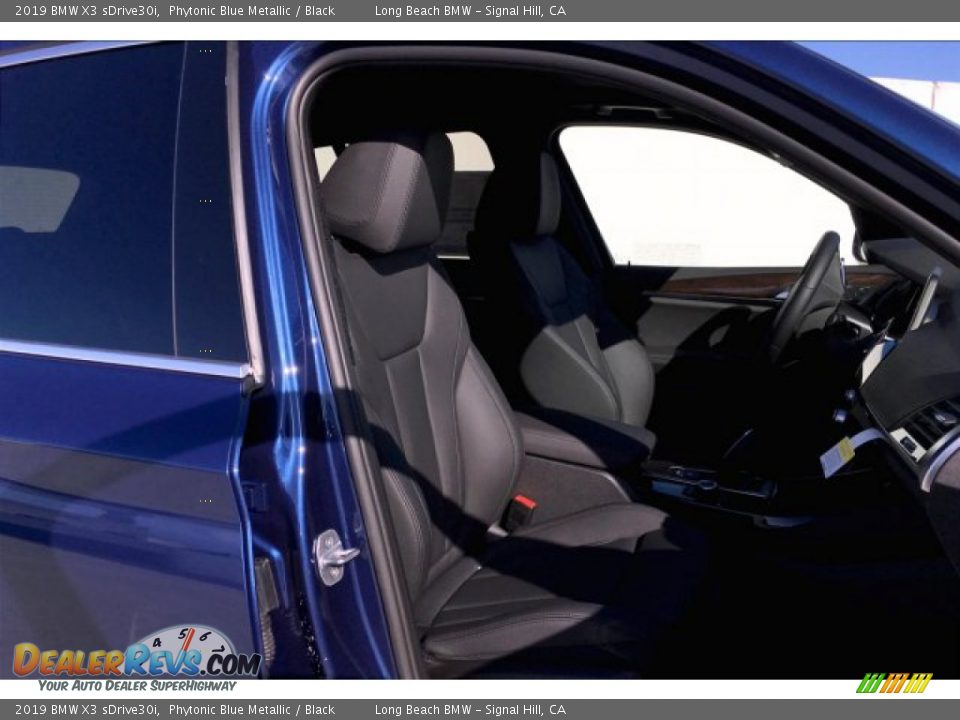 2019 BMW X3 sDrive30i Phytonic Blue Metallic / Black Photo #2