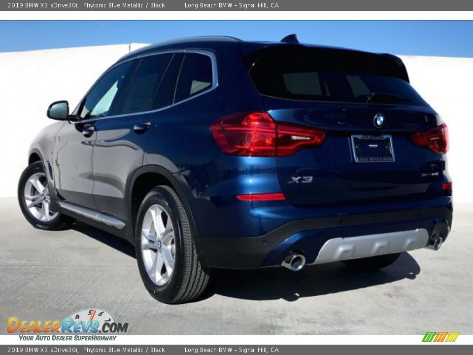2019 BMW X3 sDrive30i Phytonic Blue Metallic / Black Photo #3