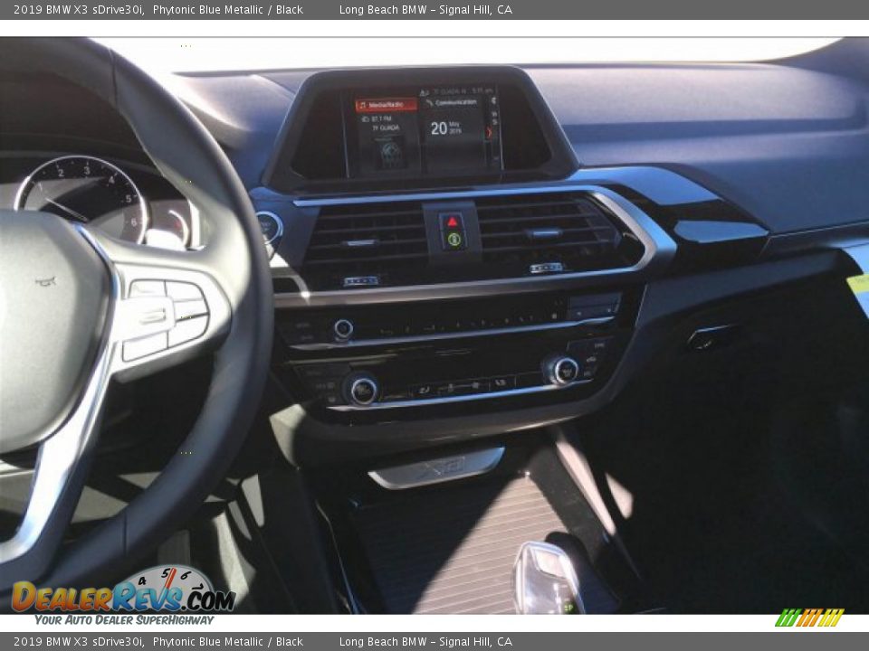 2019 BMW X3 sDrive30i Phytonic Blue Metallic / Black Photo #5
