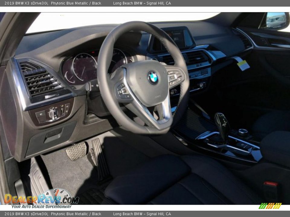 2019 BMW X3 sDrive30i Phytonic Blue Metallic / Black Photo #6