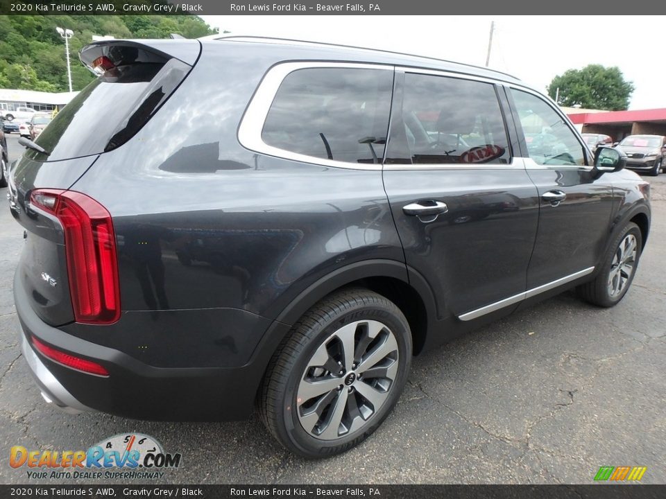 2020 Kia Telluride S AWD Gravity Grey / Black Photo #2