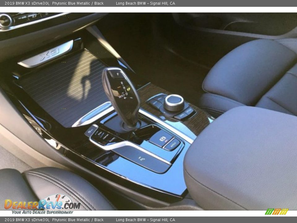 2019 BMW X3 sDrive30i Phytonic Blue Metallic / Black Photo #7
