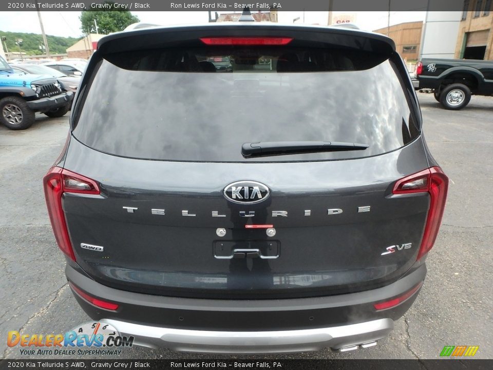 2020 Kia Telluride S AWD Gravity Grey / Black Photo #3