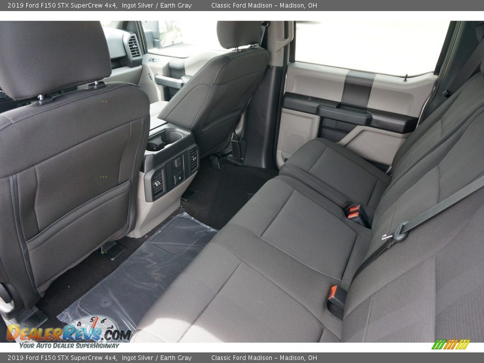 2019 Ford F150 STX SuperCrew 4x4 Ingot Silver / Earth Gray Photo #5