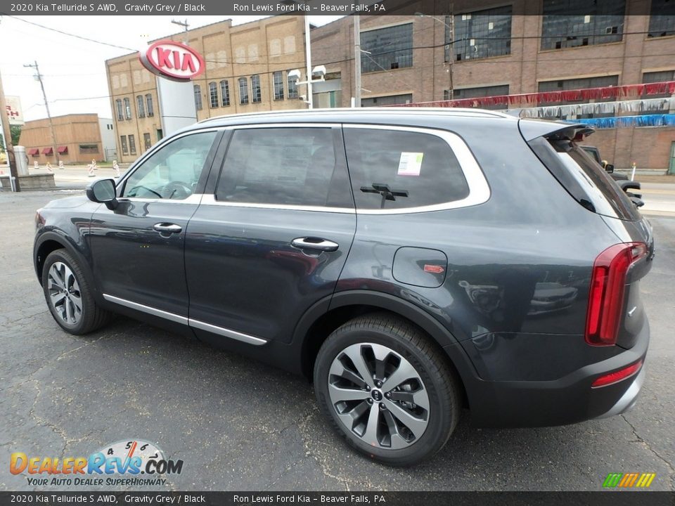 2020 Kia Telluride S AWD Gravity Grey / Black Photo #5