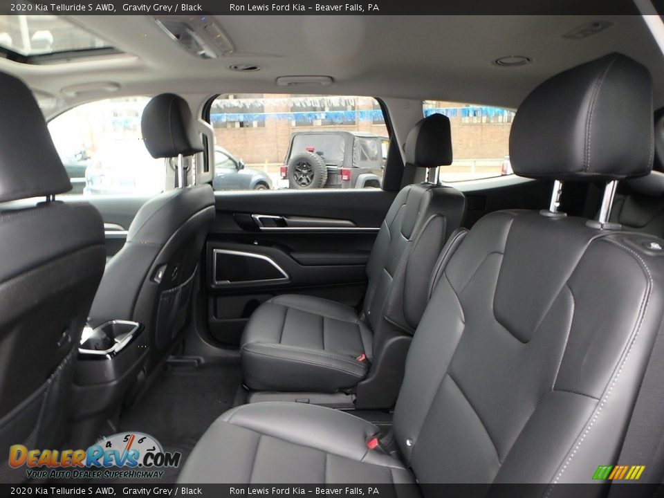 Rear Seat of 2020 Kia Telluride S AWD Photo #12