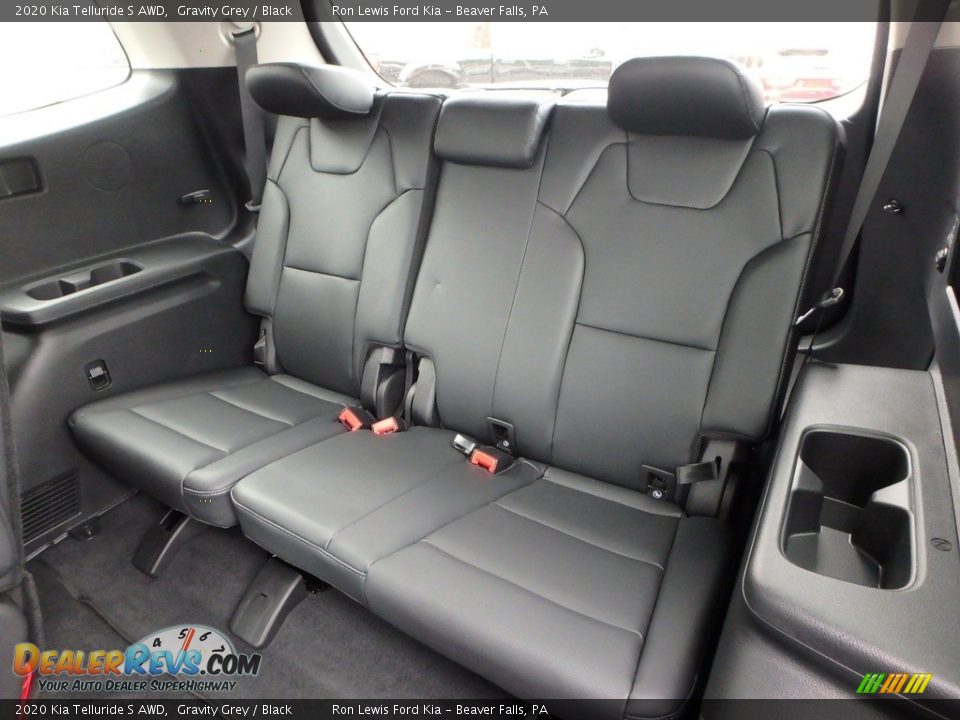 Rear Seat of 2020 Kia Telluride S AWD Photo #13