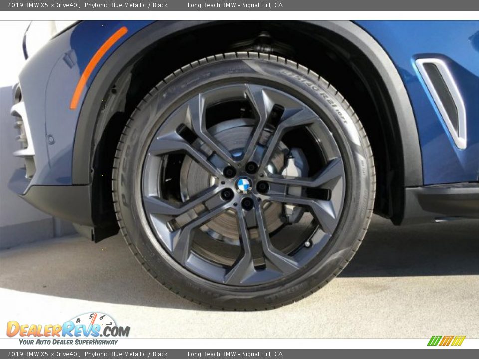 2019 BMW X5 xDrive40i Phytonic Blue Metallic / Black Photo #10