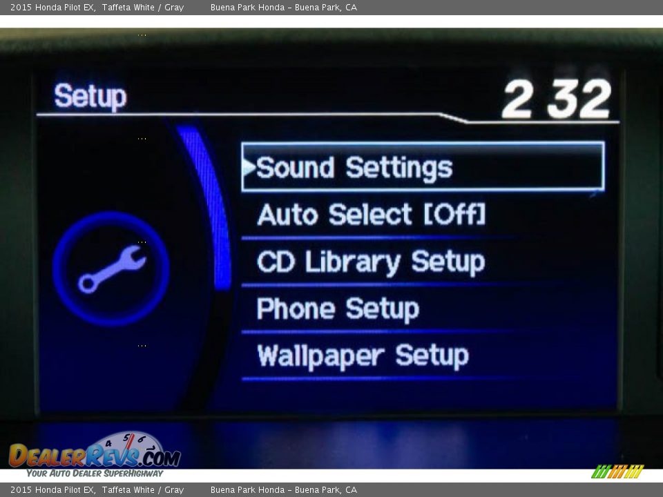 2015 Honda Pilot EX Taffeta White / Gray Photo #23