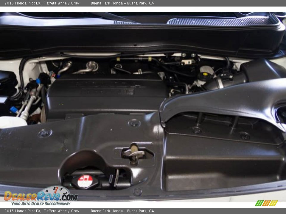2015 Honda Pilot EX Taffeta White / Gray Photo #31