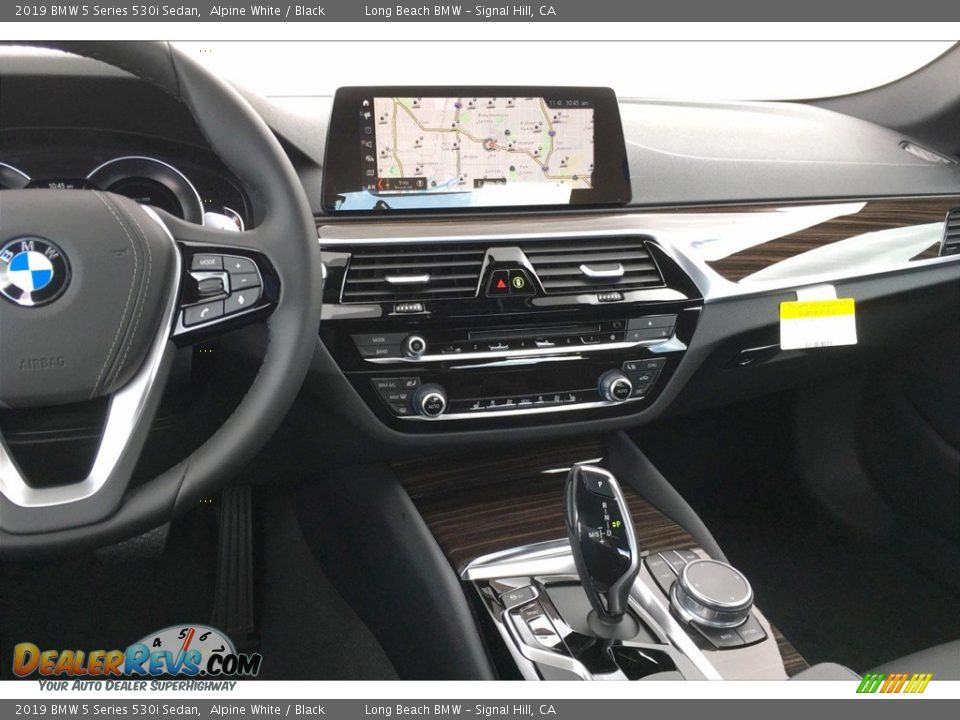 2019 BMW 5 Series 530i Sedan Alpine White / Black Photo #5