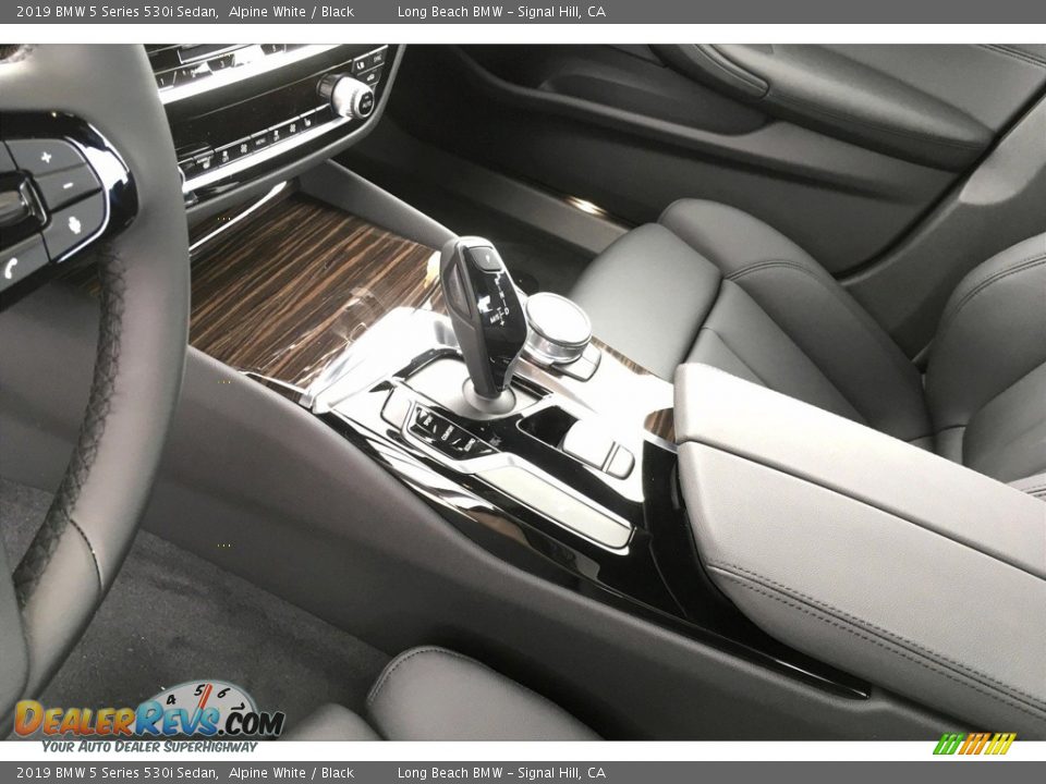 2019 BMW 5 Series 530i Sedan Alpine White / Black Photo #7