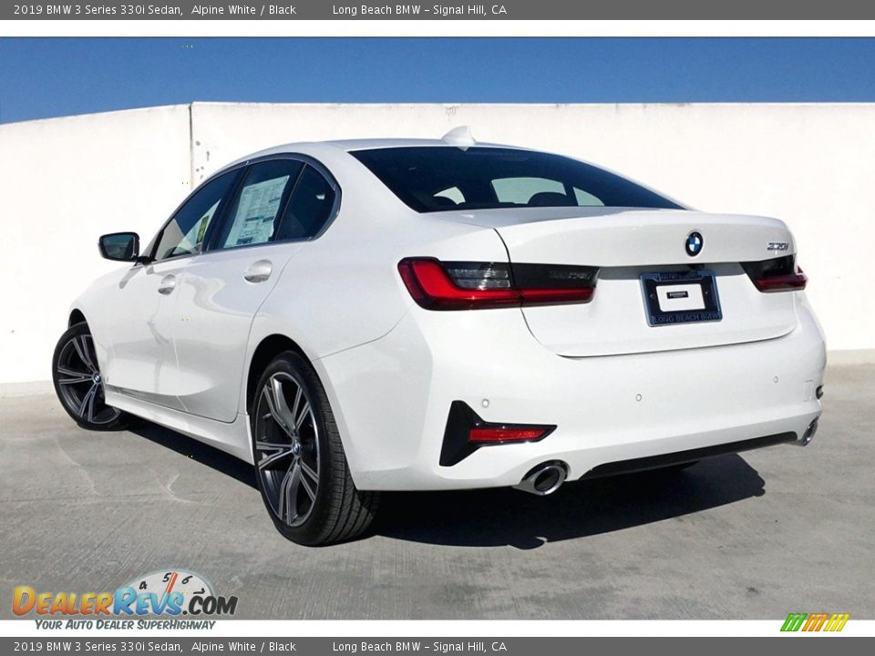 2019 BMW 3 Series 330i Sedan Alpine White / Black Photo #3