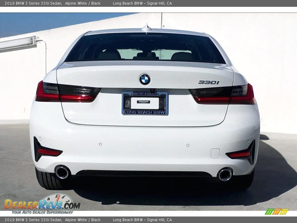 2019 BMW 3 Series 330i Sedan Alpine White / Black Photo #4