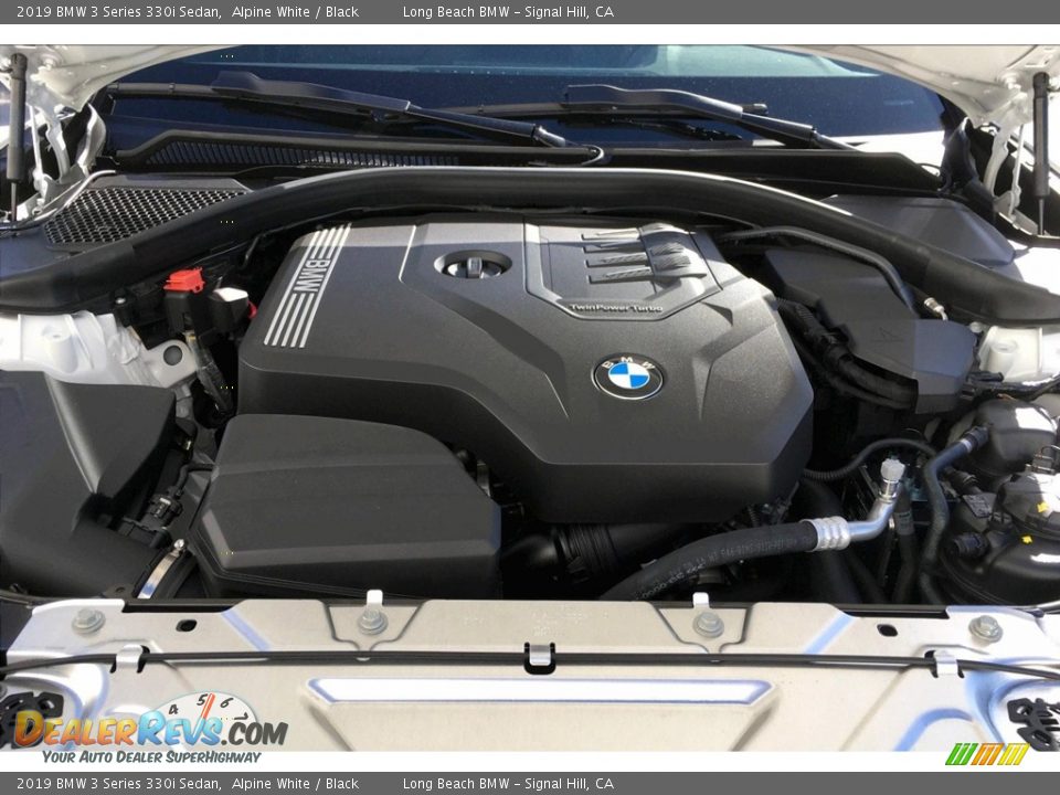 2019 BMW 3 Series 330i Sedan Alpine White / Black Photo #9