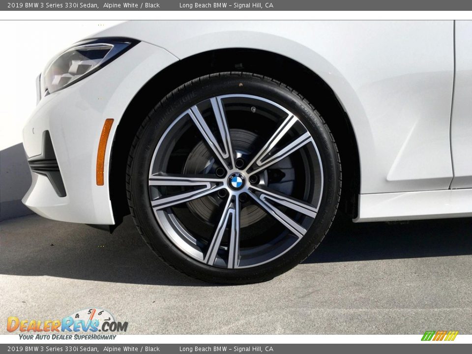 2019 BMW 3 Series 330i Sedan Alpine White / Black Photo #10