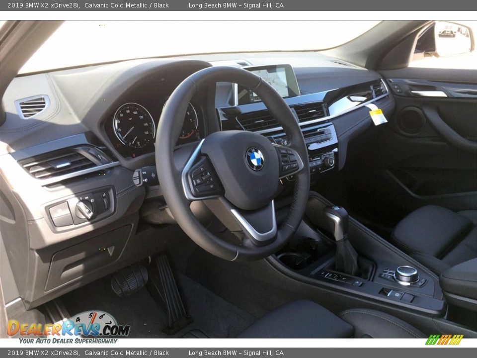 2019 BMW X2 xDrive28i Galvanic Gold Metallic / Black Photo #6