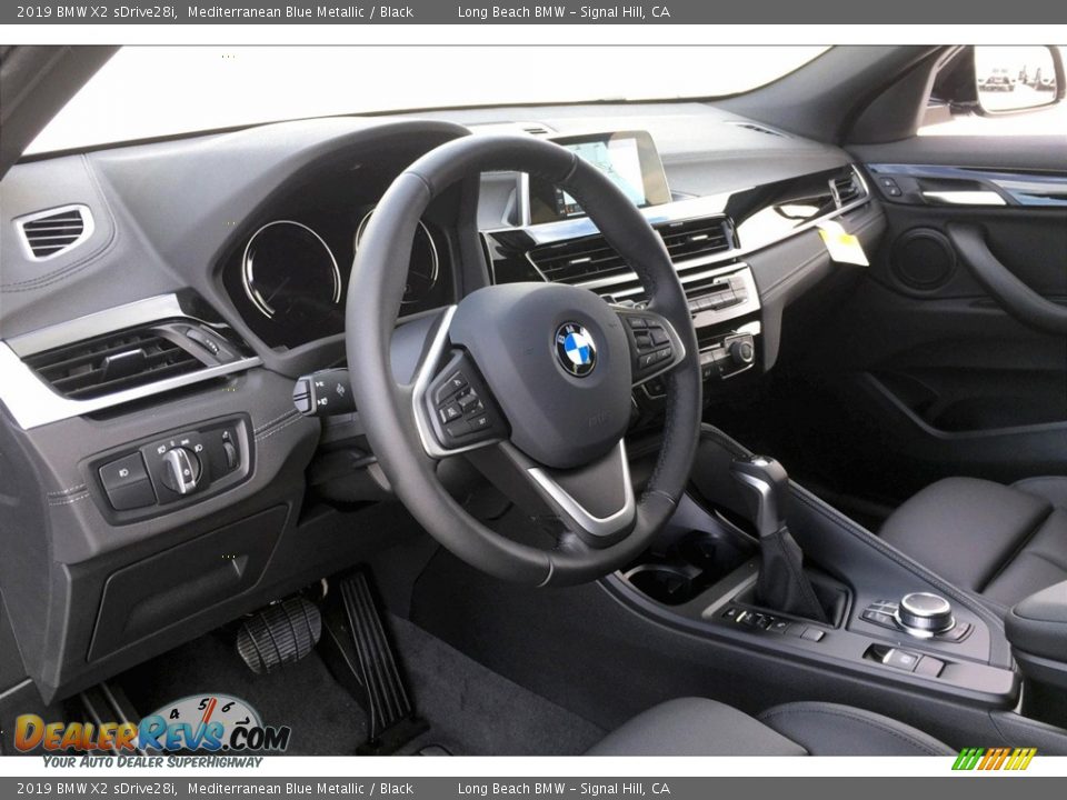 2019 BMW X2 sDrive28i Mediterranean Blue Metallic / Black Photo #6