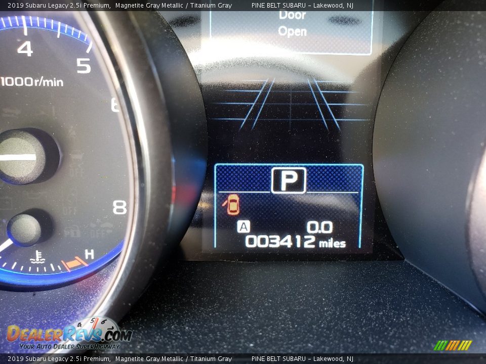 2019 Subaru Legacy 2.5i Premium Magnetite Gray Metallic / Titanium Gray Photo #5