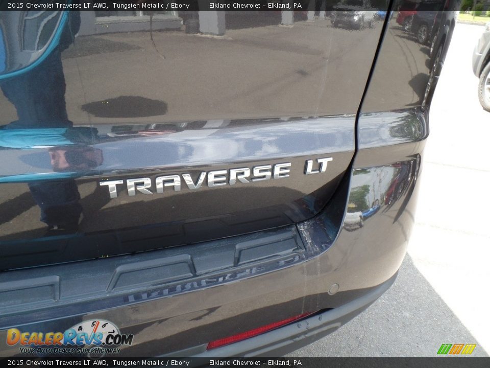 2015 Chevrolet Traverse LT AWD Tungsten Metallic / Ebony Photo #11