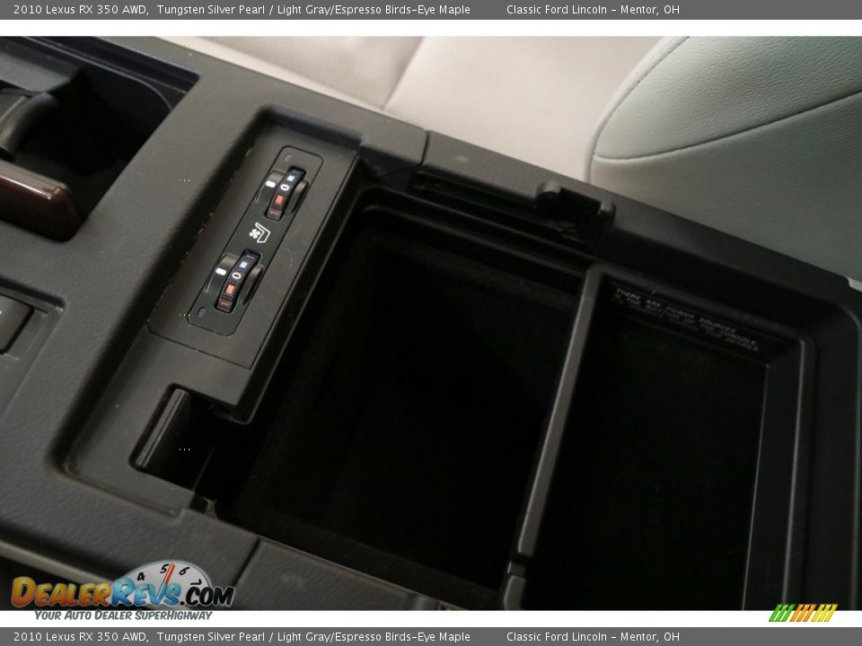 2010 Lexus RX 350 AWD Tungsten Silver Pearl / Light Gray/Espresso Birds-Eye Maple Photo #20
