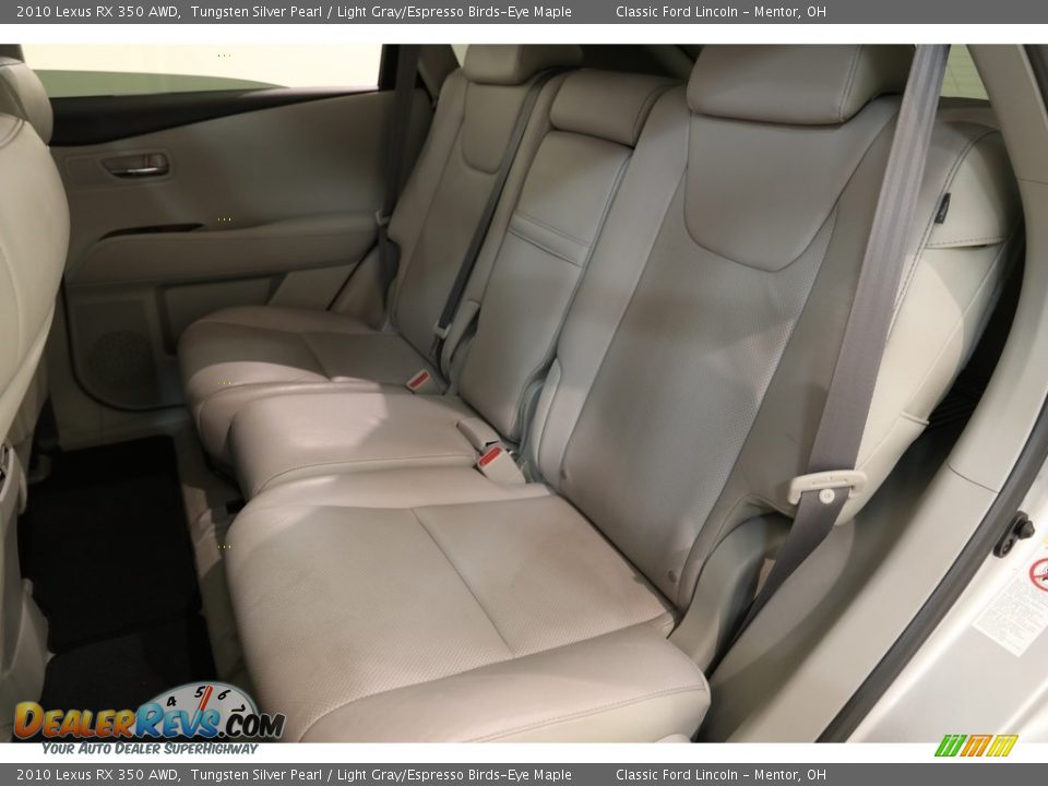 2010 Lexus RX 350 AWD Tungsten Silver Pearl / Light Gray/Espresso Birds-Eye Maple Photo #23