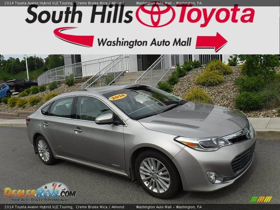 2014 Toyota Avalon Hybrid XLE Touring Creme Brulee Mica / Almond Photo #1