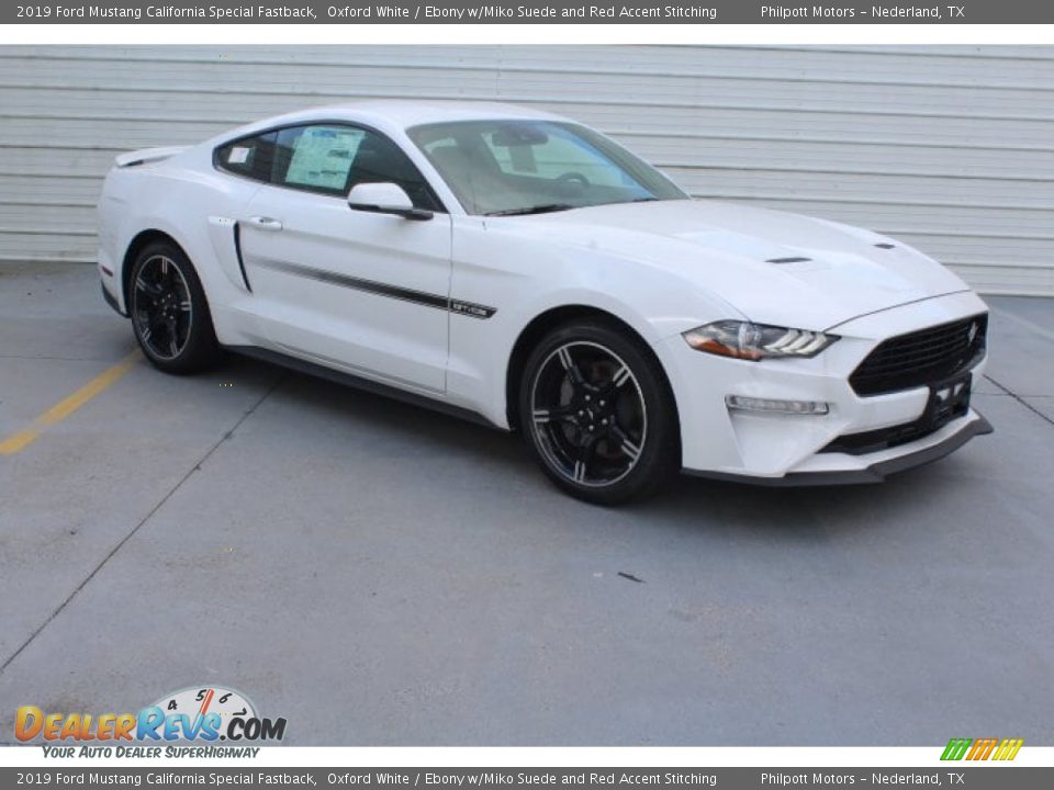 Oxford White 2019 Ford Mustang California Special Fastback Photo #2