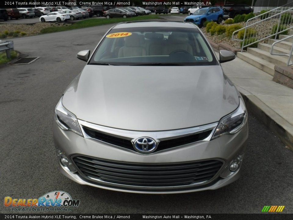2014 Toyota Avalon Hybrid XLE Touring Creme Brulee Mica / Almond Photo #4