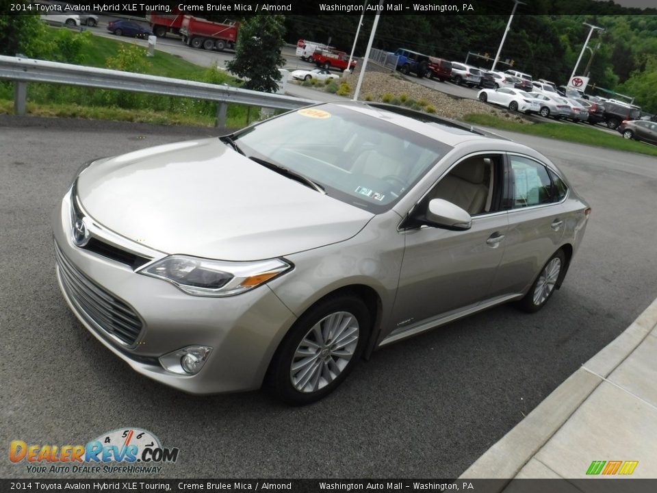2014 Toyota Avalon Hybrid XLE Touring Creme Brulee Mica / Almond Photo #5