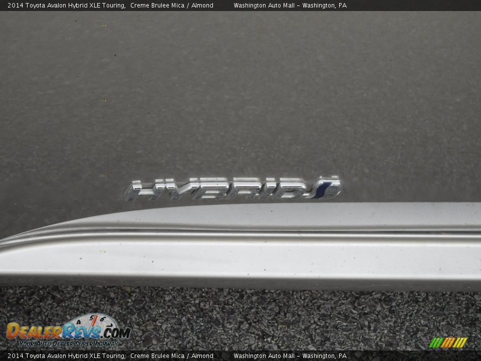 2014 Toyota Avalon Hybrid XLE Touring Creme Brulee Mica / Almond Photo #7