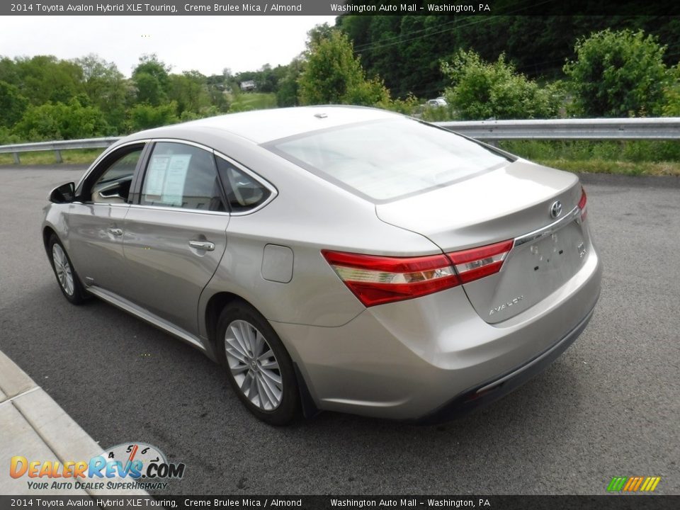 2014 Toyota Avalon Hybrid XLE Touring Creme Brulee Mica / Almond Photo #8