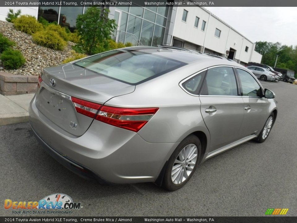 2014 Toyota Avalon Hybrid XLE Touring Creme Brulee Mica / Almond Photo #10