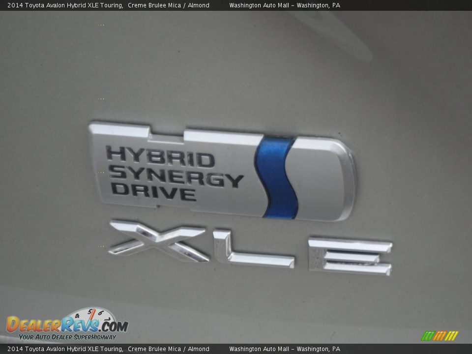 2014 Toyota Avalon Hybrid XLE Touring Creme Brulee Mica / Almond Photo #11