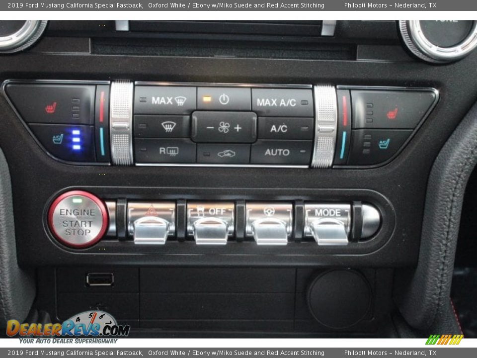 Controls of 2019 Ford Mustang California Special Fastback Photo #13