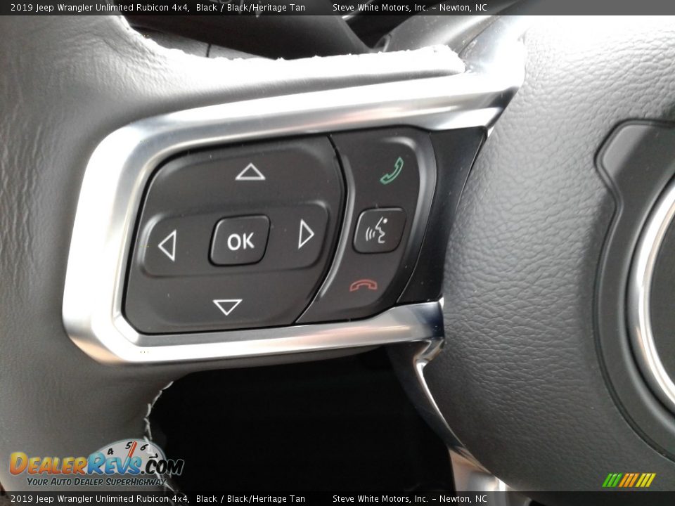 2019 Jeep Wrangler Unlimited Rubicon 4x4 Steering Wheel Photo #16