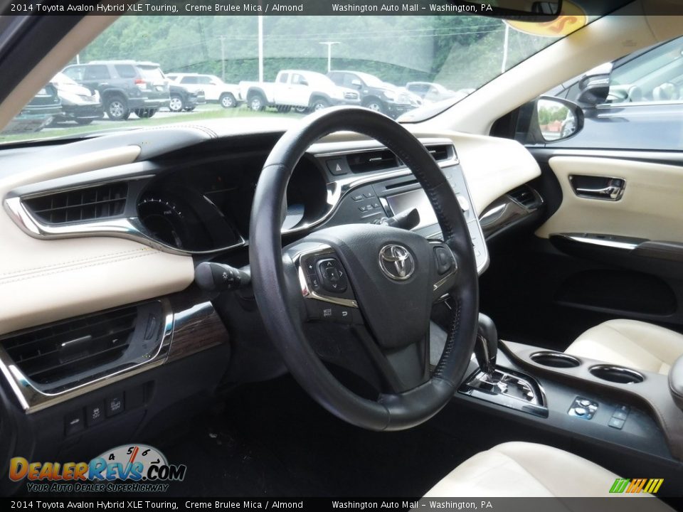 2014 Toyota Avalon Hybrid XLE Touring Creme Brulee Mica / Almond Photo #13