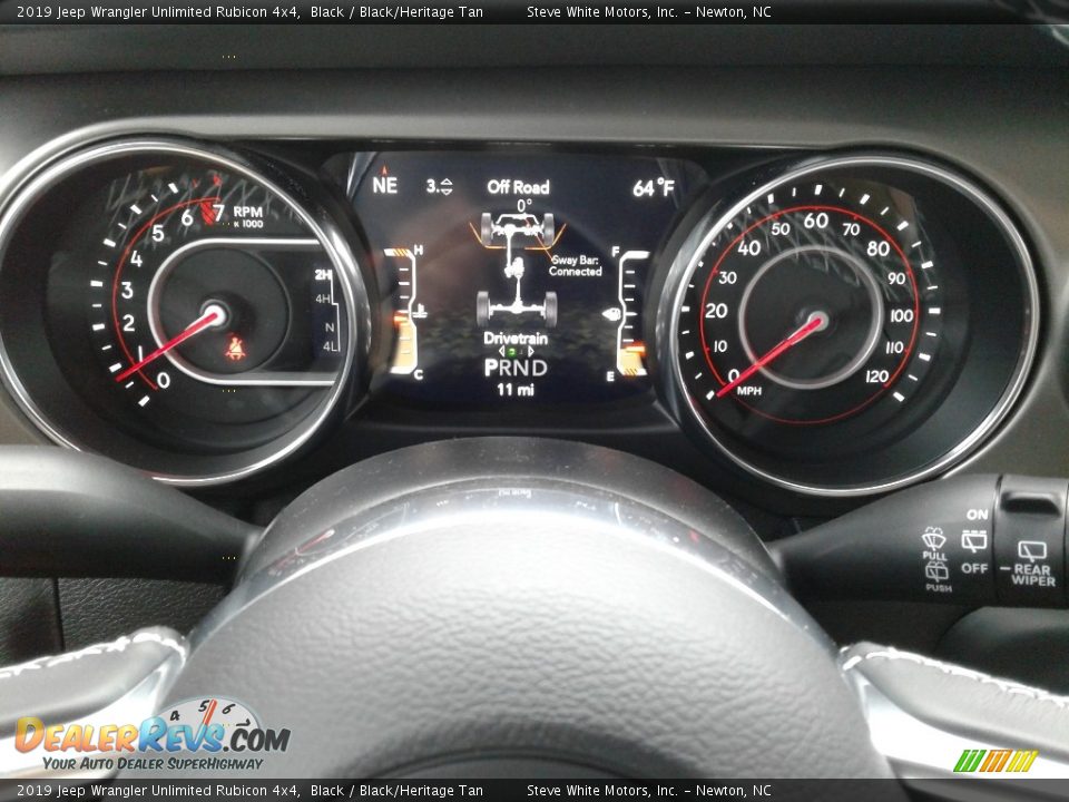 2019 Jeep Wrangler Unlimited Rubicon 4x4 Gauges Photo #18