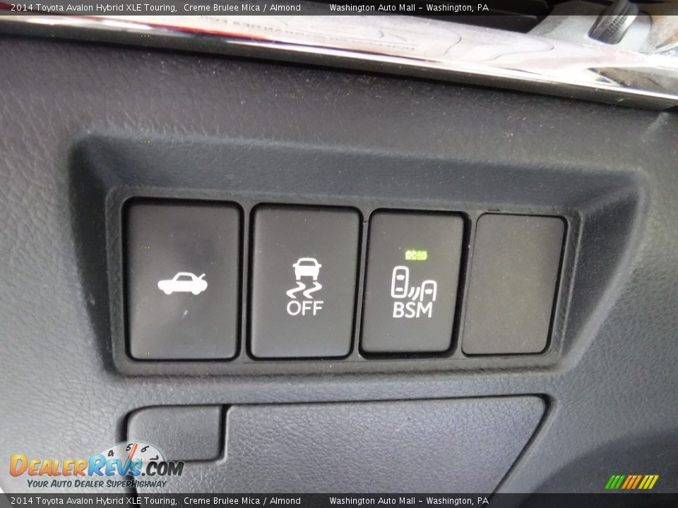 2014 Toyota Avalon Hybrid XLE Touring Creme Brulee Mica / Almond Photo #16
