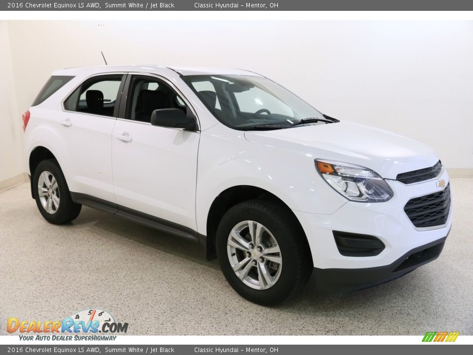 2016 Chevrolet Equinox LS AWD Summit White / Jet Black Photo #1