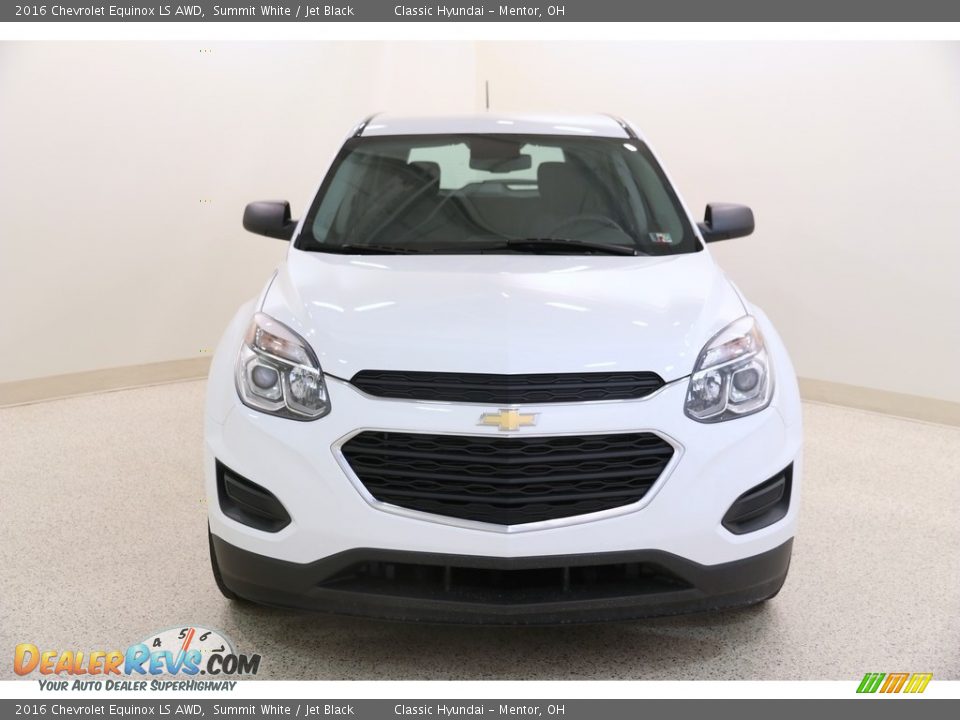 2016 Chevrolet Equinox LS AWD Summit White / Jet Black Photo #2